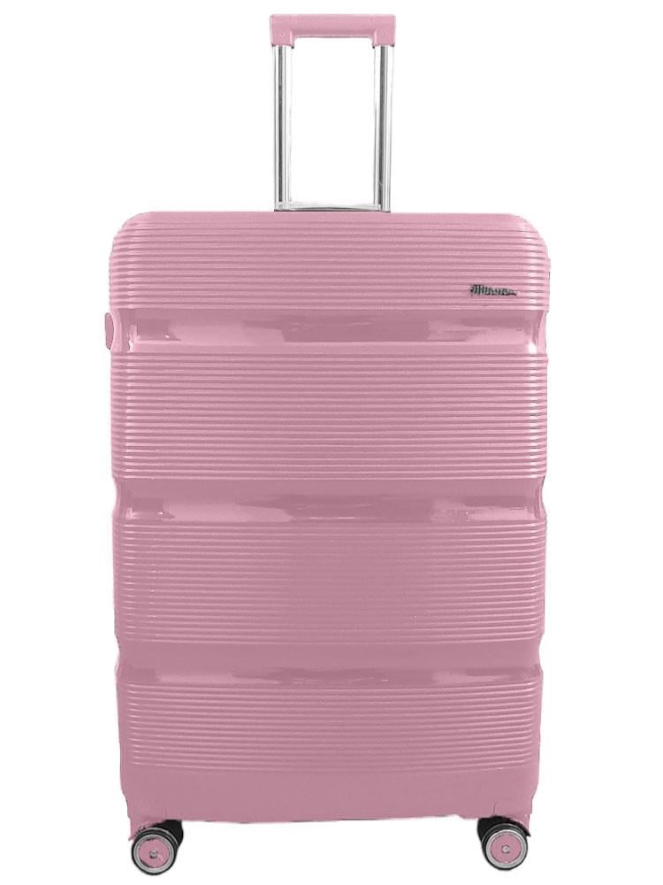 Чемодан большой Milano bag 0307 полипропилен Розовый Чемодан большой Milano bag 0307 полипропилен Розовый