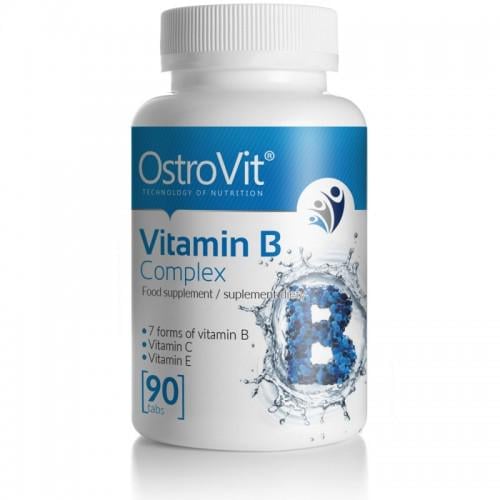 Комплекс витаминов OstroVit Vitamin B Complex 90 tab - фото 1