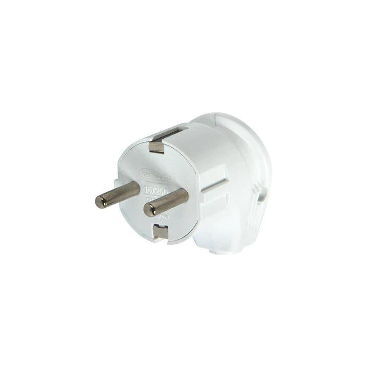 Вилка бытовая E.NEXT e.plug.angle.007.16 с заземлением 16А (s9100004)