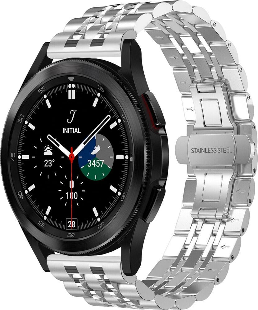 Металлический Ремешок Spinye Galaxy Watch 4 Classic 46 мм Silver (26989-59)