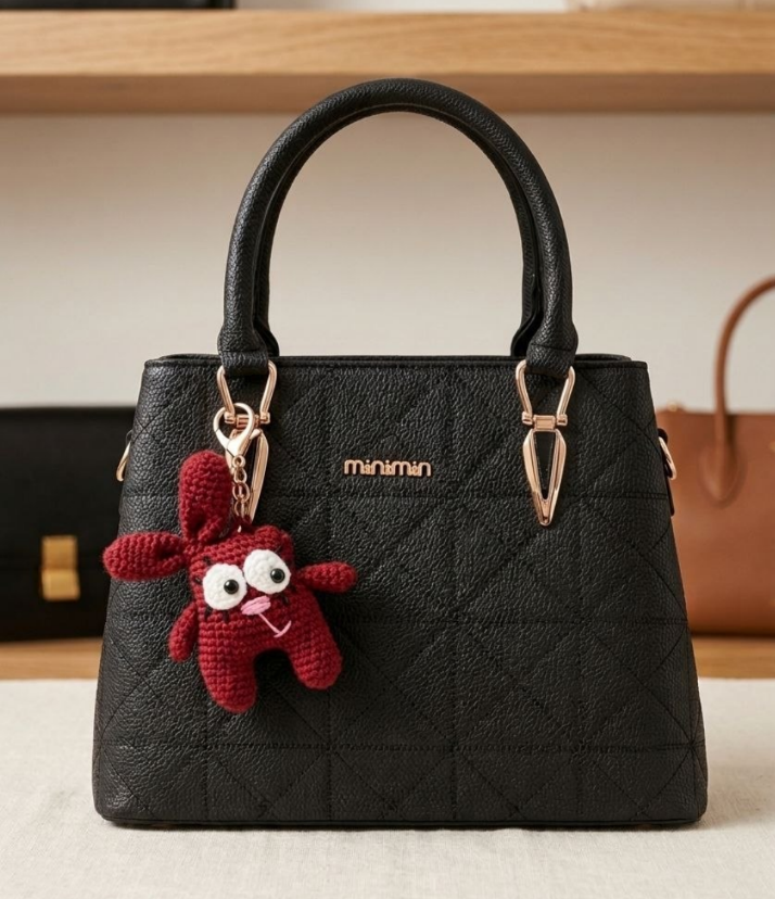 Женская сумка с брелоком ручной работы сумочка с брелком (2990217039)