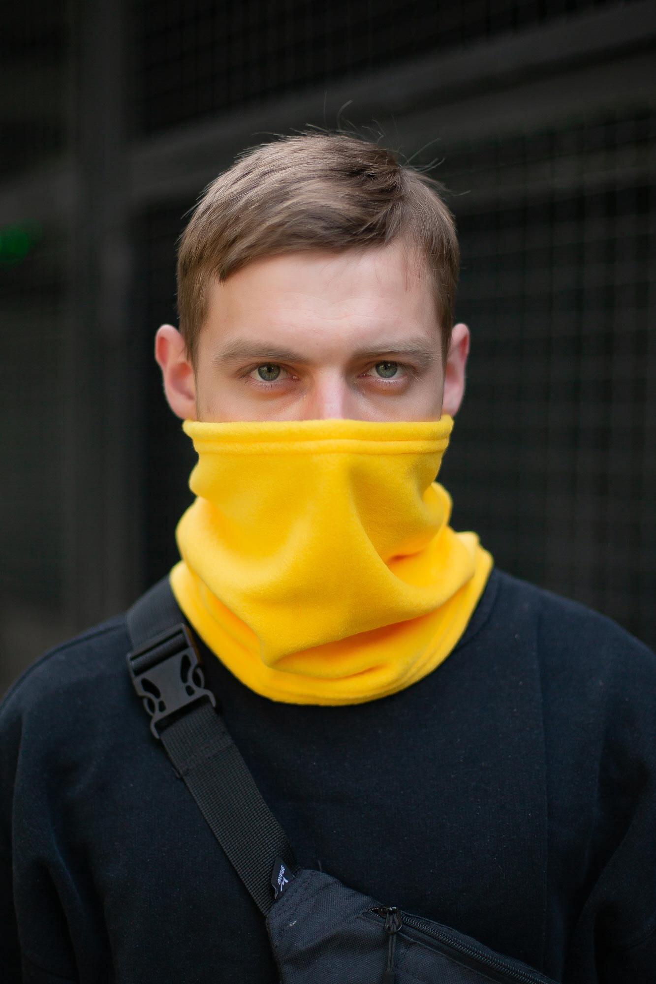 Шарф-бафф Without Man Жовтий (8048095)