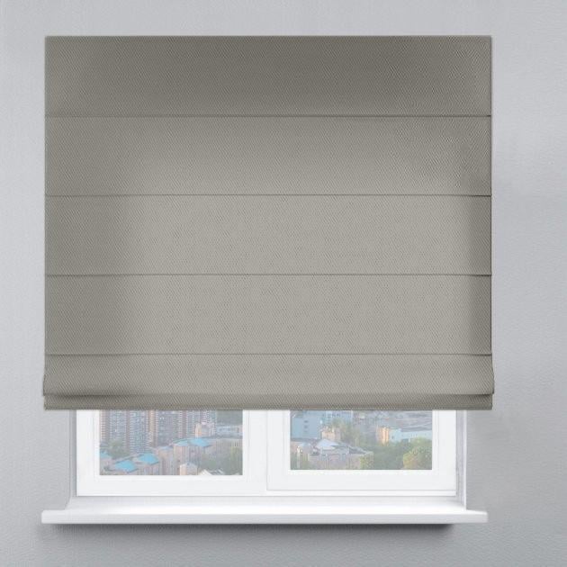 Римська штора велюр 140х170 см Сірий