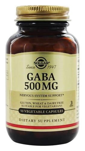 Габа Solgar GABA 500 мг 50 caps (SOL-01210)