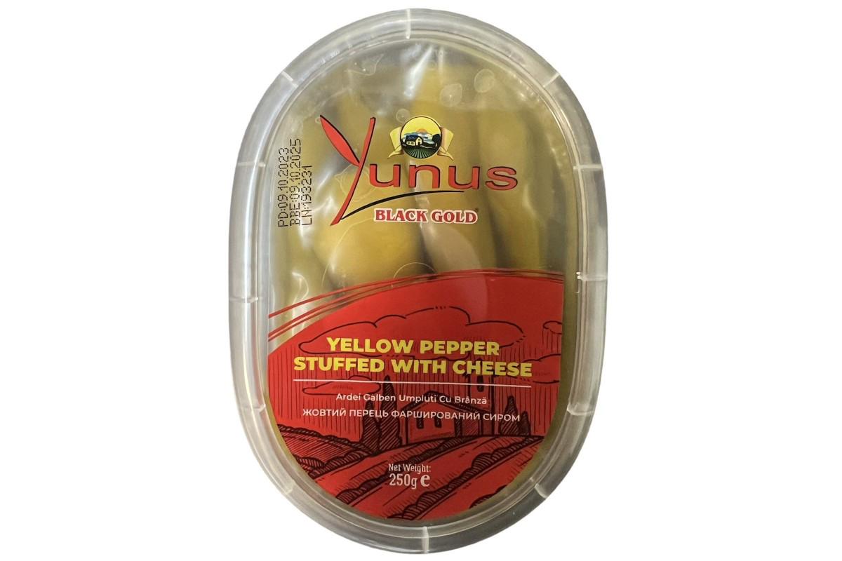 Перець Yunus жовтий з сиром 250 г (2194865173)