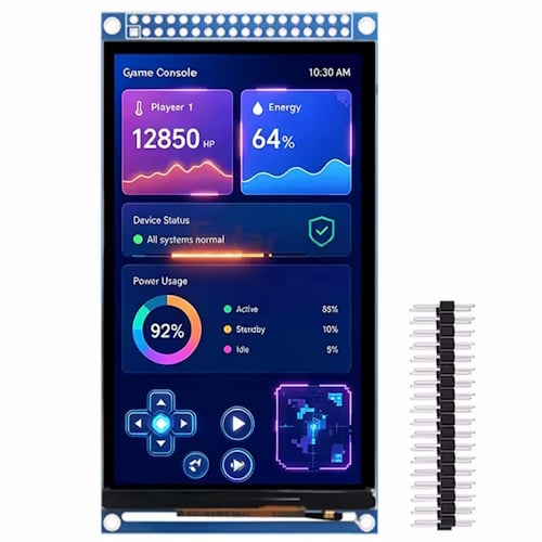 Дисплей 3.97 480x800 драйвер ST7701 RGB интерфейс (38986413)