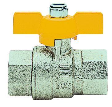 Кран шаровый газовый бабочка Enolgas TOP GAS 3/4" мм (S1227N35)