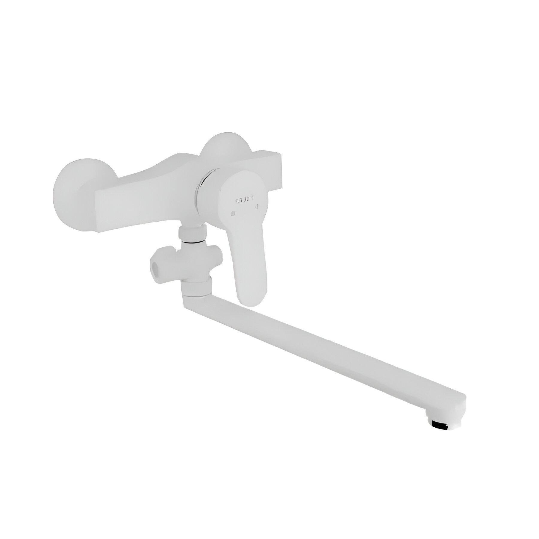 Смеситель для ванны SLAT SLT-C006W Белый (1038724) Смеситель для ванны SLAT SLT-C006W Белый (1038724)