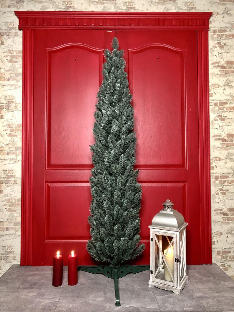 Штучна ялинка Альпійська вузька 180 см Блакитний (410/180/B) - фото 2 Штучна ялинка Альпійська вузька 180 см Блакитний (410/180/B) - фото 2