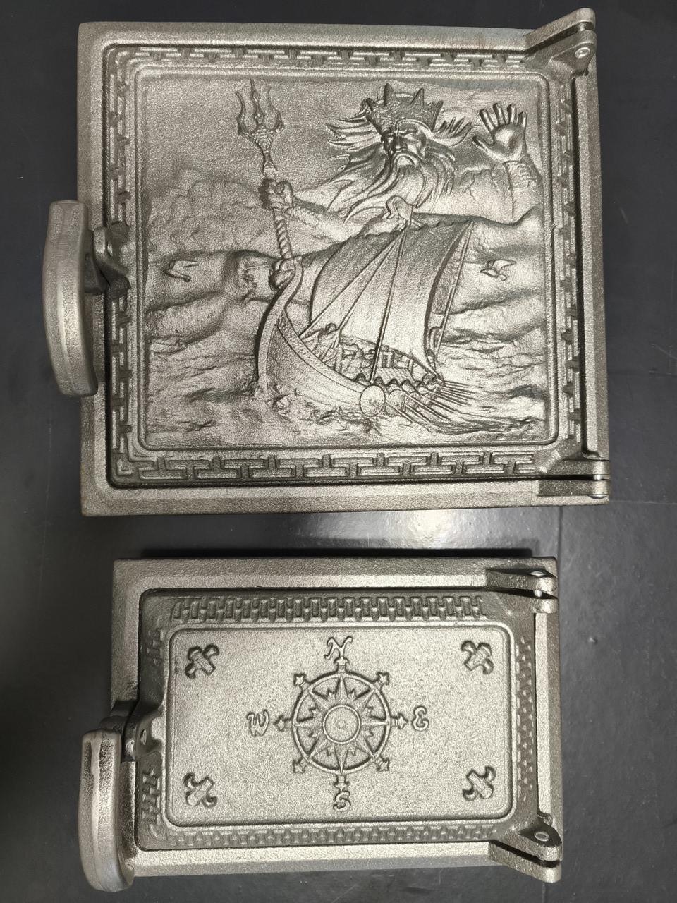 Дверца для печи Нептун топка и поддув