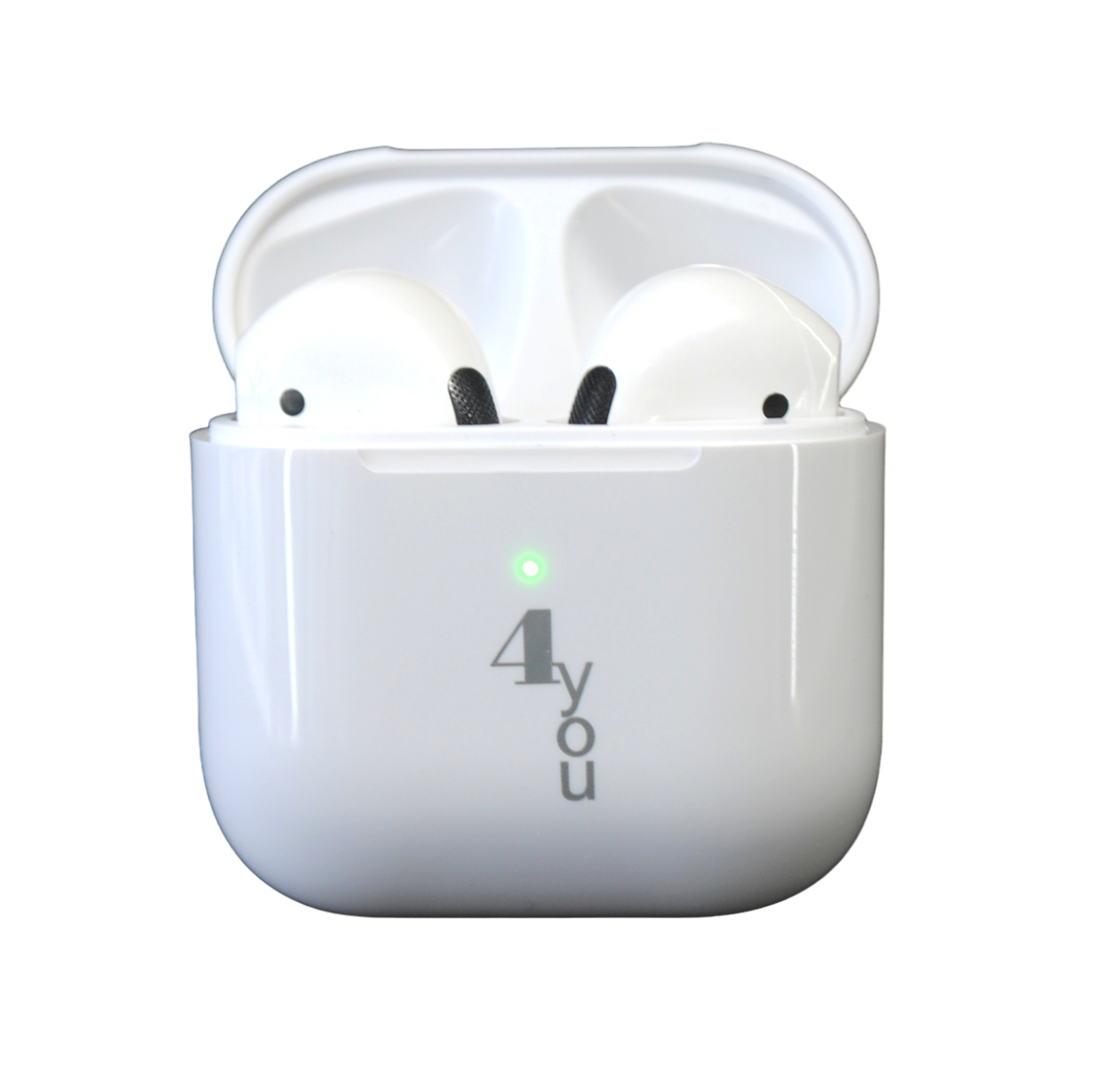 Навушники бездротові 4you INDUS Bluetooth 5.3 White (1884410491)