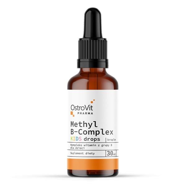 Витамины OstroVit Pharma Methyl B-Complex KIDS drops 30 мл
