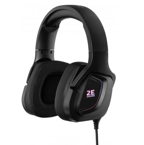 Наушники проводные 2E HG340BK Gaming RGB 3,5 мм 118 дБ 16 Ом Black (12909929) - фото 2