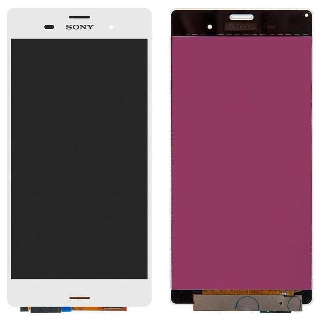 Дисплейный модуль Liquid Crystal Display/Touchscreen для Sony D6603 Xperia Z3/D6633DS/D6643/D6653 Белый (000017114)