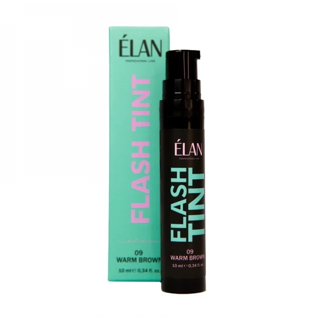 Краска для бровей ELAN FLASH TINT 10 мл 09 Warm Brown (011636)