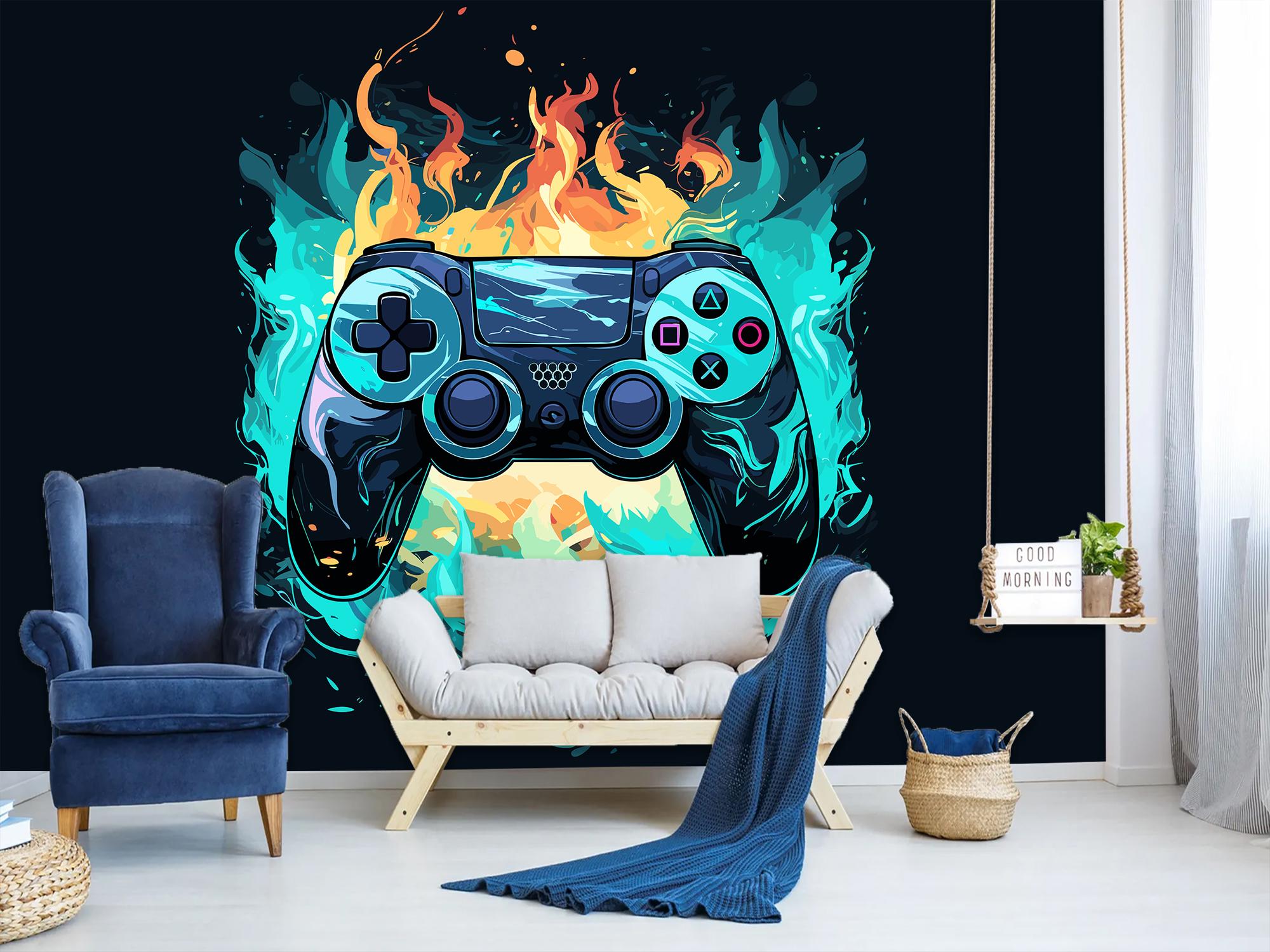 Фотообои флизелиновые Яркий геймпад 190х285 см (SPF-090/4)