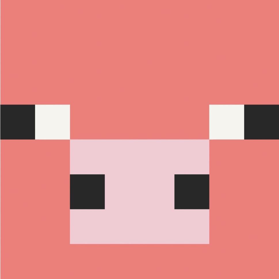 Картина по номерам ART CRAFT Свинка 30x30 см Разноцветный (PM-194-K-846)