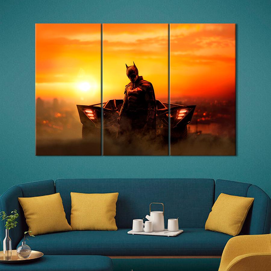 Настенний декор Постер фильма Бэтмен 128x81 см (A110-3)