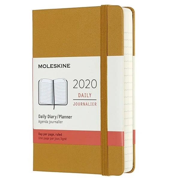 Ежедневник Moleskine 2020 маленький Желтый спелый (DHM2112DC2Y20)