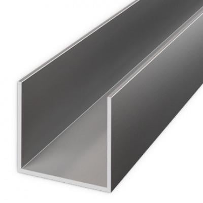 Швелер алюминиевый без покрытия 10х12х1 мм (270029)