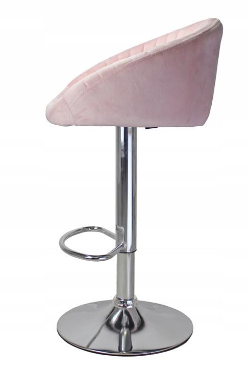 Барний стілець JS Stillo Рожевий (14277778) - фото 6 Барний стілець JS Stillo Рожевий (14277778) - фото 6