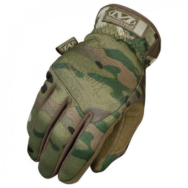 Рукавички для активного відпочинку Mechanix Wear FastFit Multicam S Хаккі