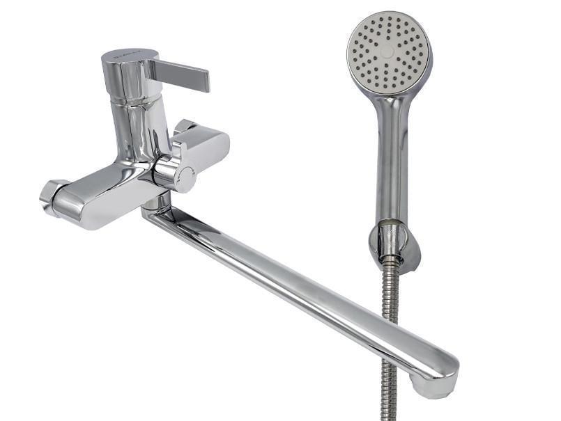 Смеситель для ванны Millz излив прямой 30 см картридж Ø35 Хром (00000010276)