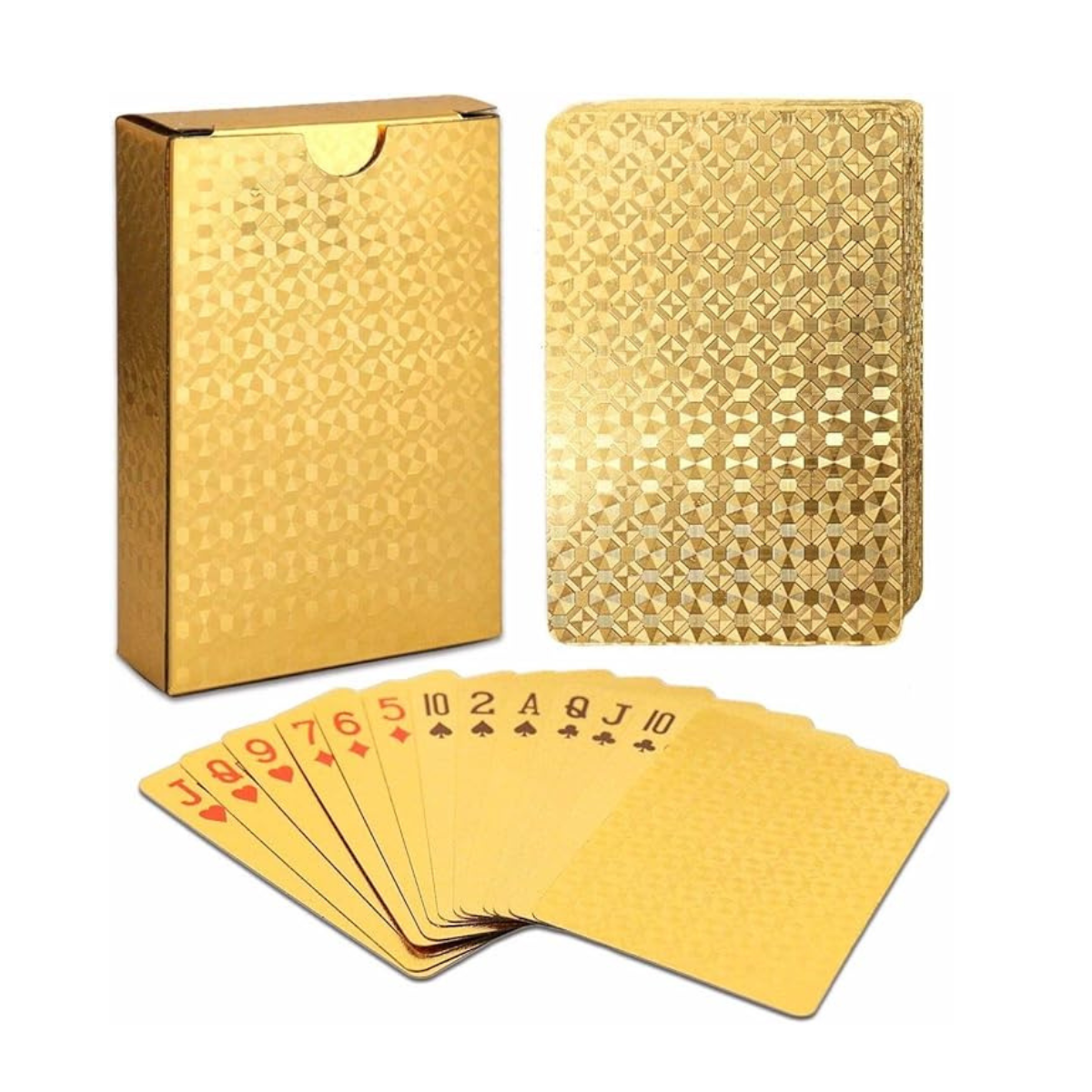 Карты для покера GoldCards 54 карты Золотистый (3160) Карты для покера GoldCards 54 карты Золотистый (3160)