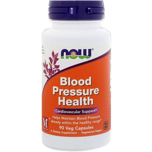 Комплекс для нормалізації тиску Now Foods Blood Pressure Health 90 капсул (222)