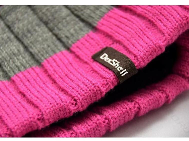 Шапка Dexshell DH332N-PK Beanie Gradient S/M Розовый (dbb71678) - фото 4
