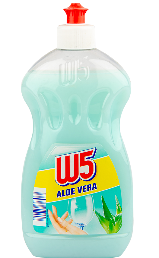 Засіб для миття посуду W5 Aloe Vera 500 мл (2891)