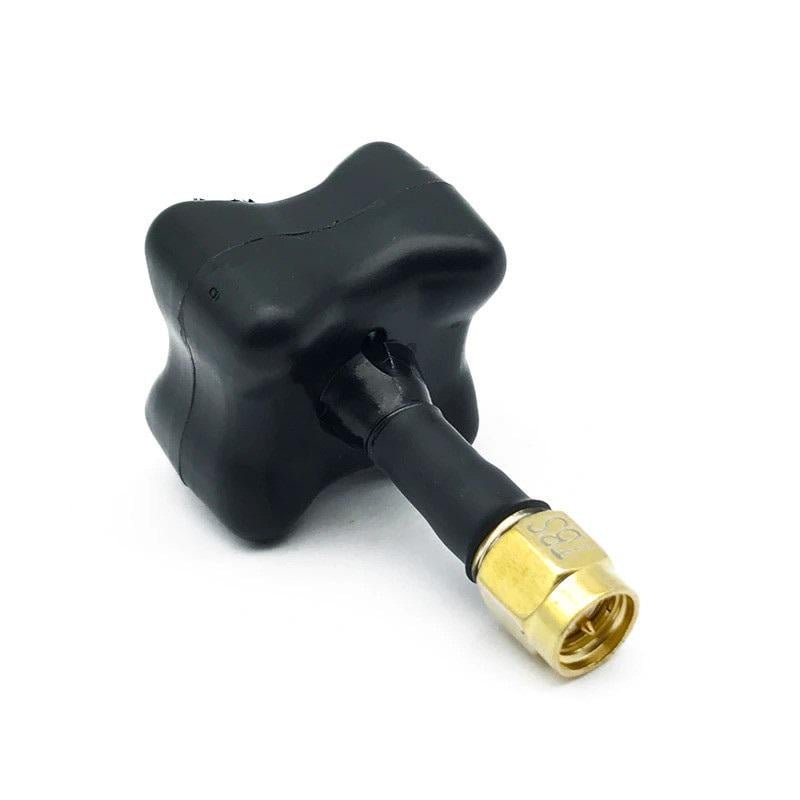 Антенна 5,8G RHCP Team Black Sheep TRIUMPH 1,26Dbi SMA-Male прямой для FPV дронов 50 мм Черный (00-00027228)