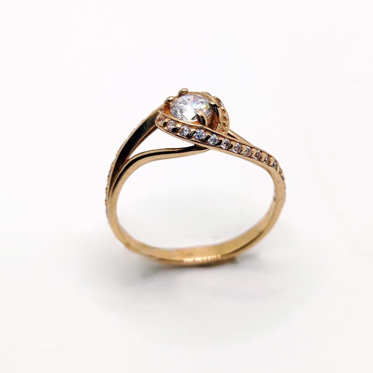 Кольцо золото 585° 1,80 г р. 16 (380143)