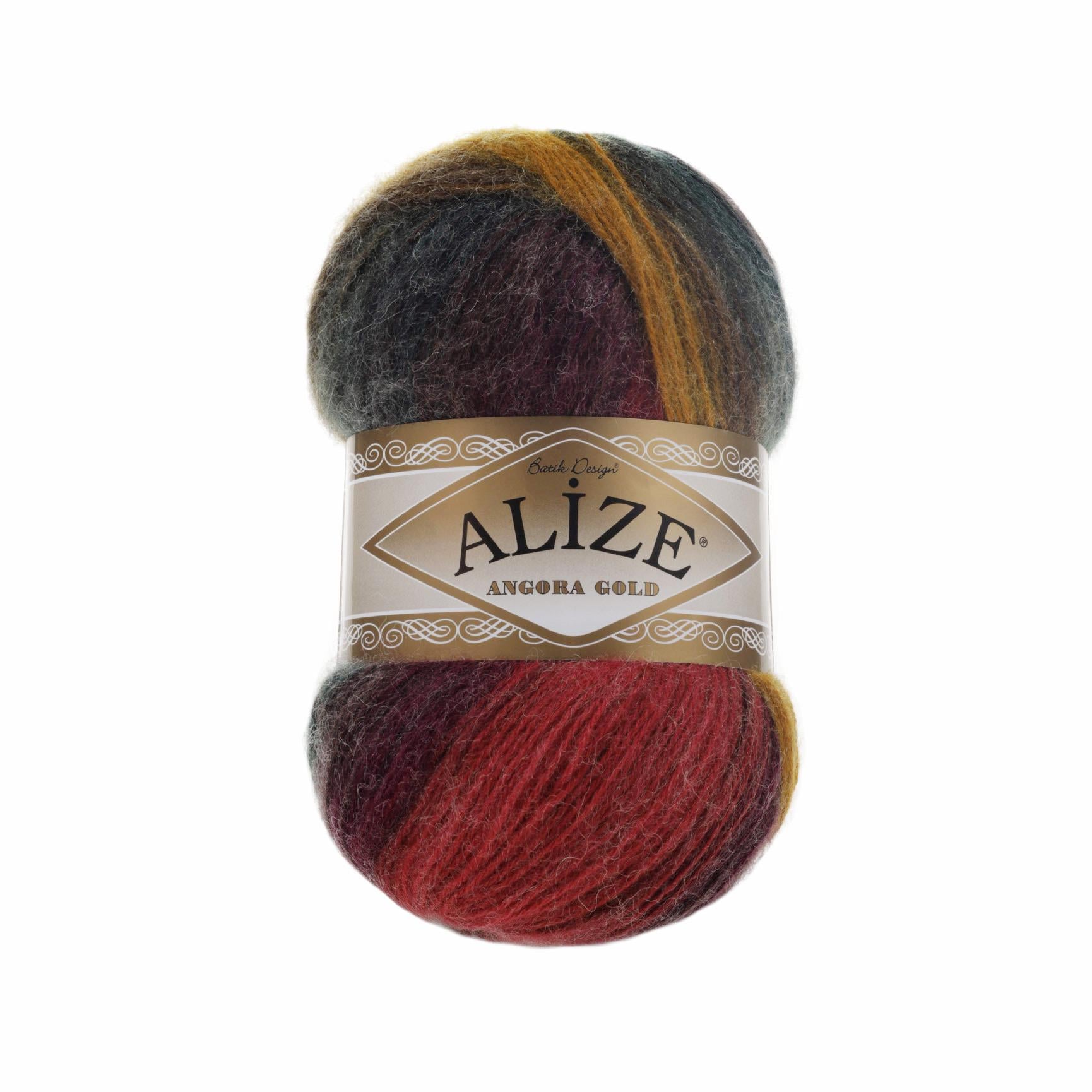 Пряжа Alize Angora Gold Batik 3368 (6339)