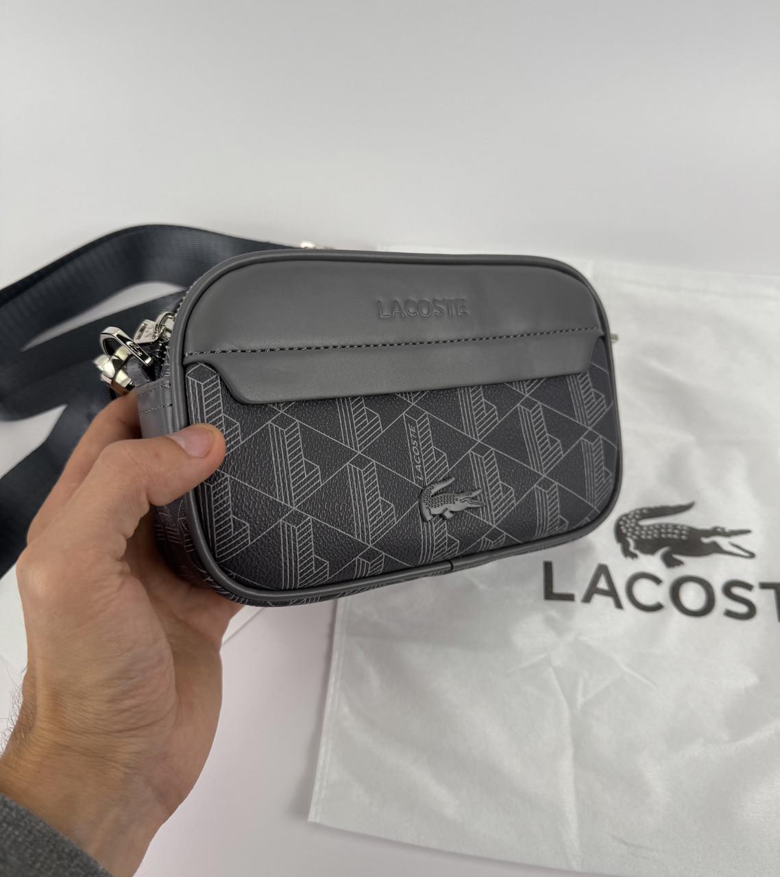 Мессенджер через плечо Lacoste Серый - фото 9 Мессенджер через плечо Lacoste Серый - фото 9