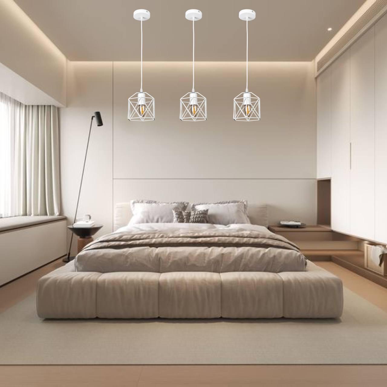 Підвісний світильник Levistella 56-PR101F-1 WH фігурний Білий (56-PR101F-1 WH) - фото 3 Підвісний світильник Levistella 56-PR101F-1 WH фігурний Білий (56-PR101F-1 WH) - фото 3