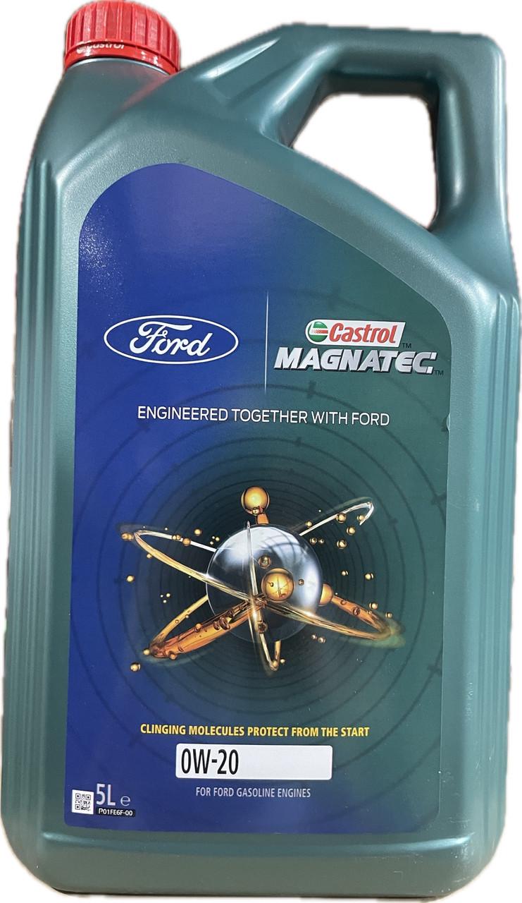 Моторное масло Castrol Magnatec Gasoline Ford 0W-20 Logo 5 л (15F704) Моторное масло Castrol Magnatec Gasoline Ford 0W-20 Logo 5 л (15F704)
