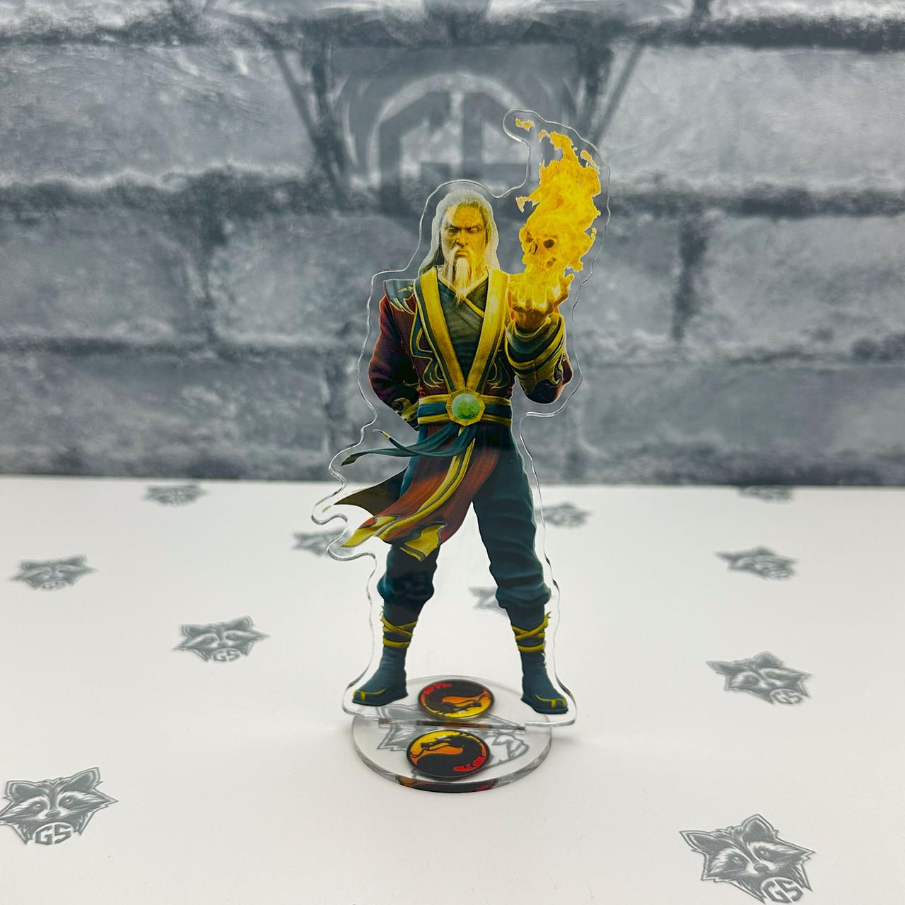 Фигурка коллекционная акриловая Mortal Kombat Шан Цунг 15 см (2342715625)