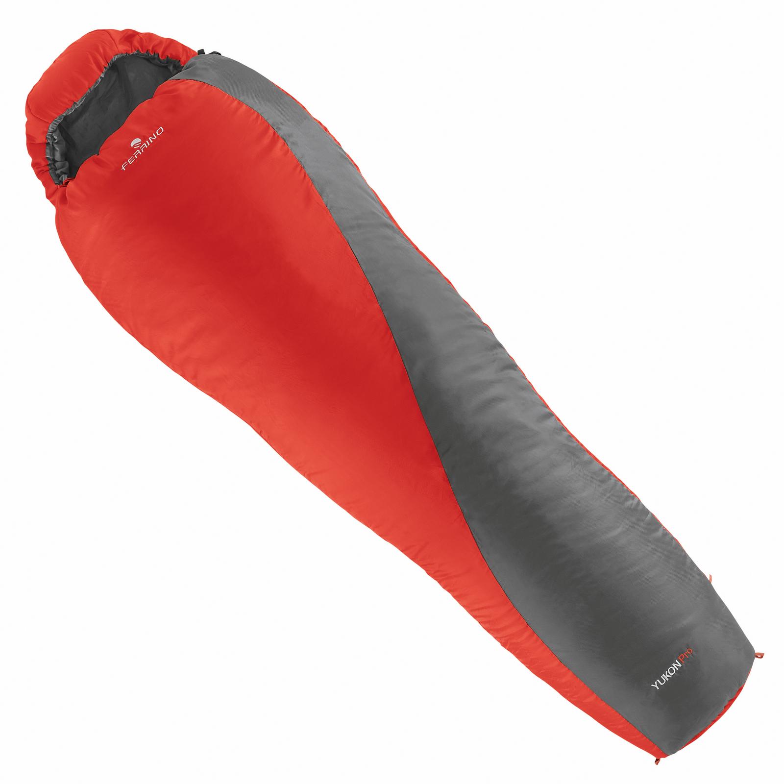 Спальный мешок Ferrino Yukon Pro +0 °C scarlet left Red/Grey