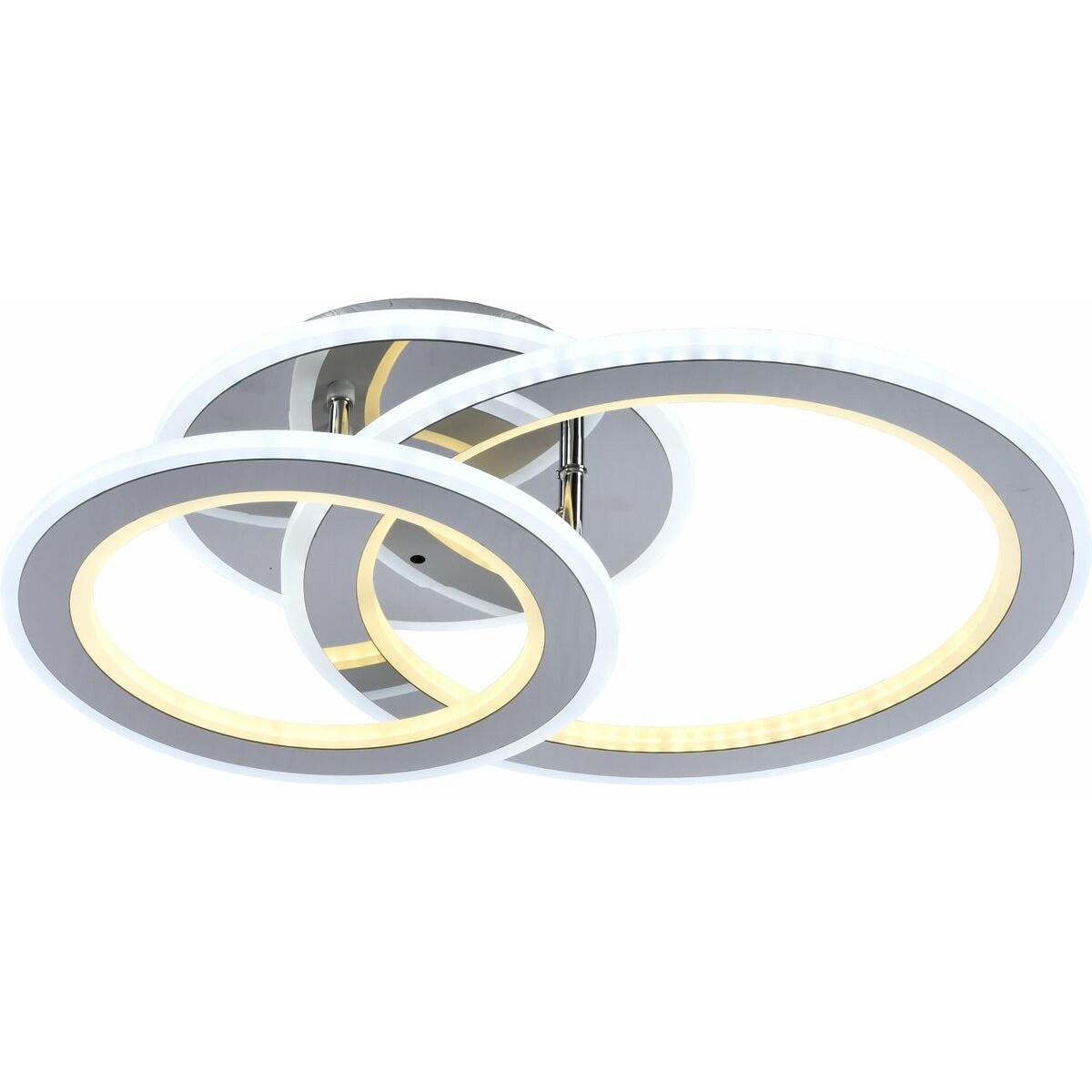 Люстра Sirius LI8881/2С CR BL+YL 90W+62W (372051)