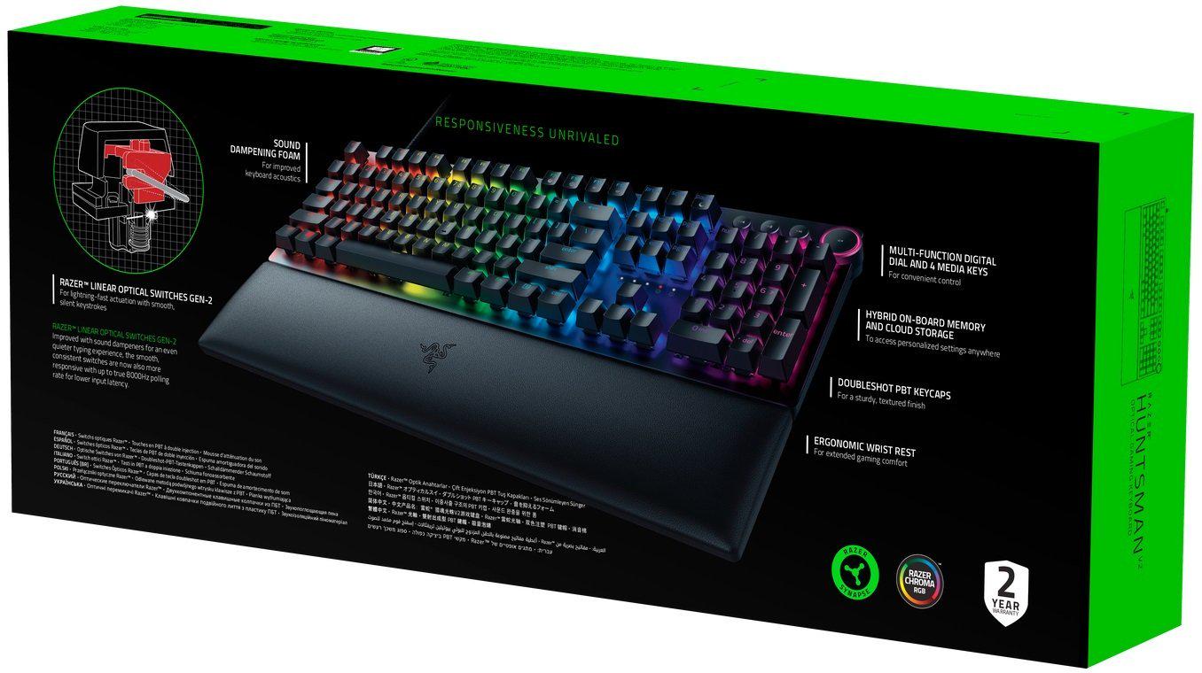 Клавиатура Razer Huntsman V2 Red Optical Switch RZ03-03930700-R3R1 RU (68048) - фото 5