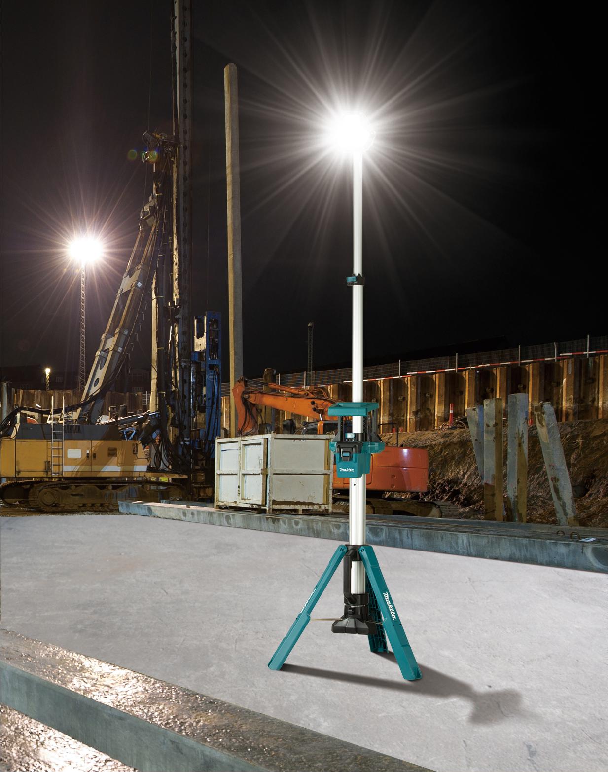 Прожектор світлодіодний акумуляторний Makita DML814 без акумулятора та зарядного пристрою - фото 14 Прожектор світлодіодний акумуляторний Makita DML814 без акумулятора та зарядного пристрою - фото 14