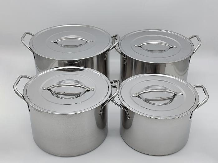 набор кастрюль из нержавеющей стали 4 шт. 6 л/7 л/9 л/11 л 17996 набор кастрюль из нержавеющей стали 4 шт. 6 л/7 л/9 л/11 л 17996