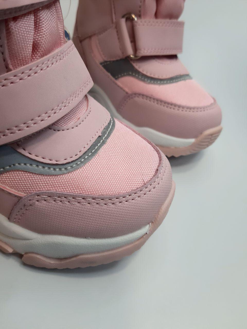 Ботинки зимние TOM.M для девочки р. 23 15 см Розовый (10243 В) - фото 3 Ботинки зимние TOM.M для девочки р. 23 15 см Розовый (10243 В) - фото 3