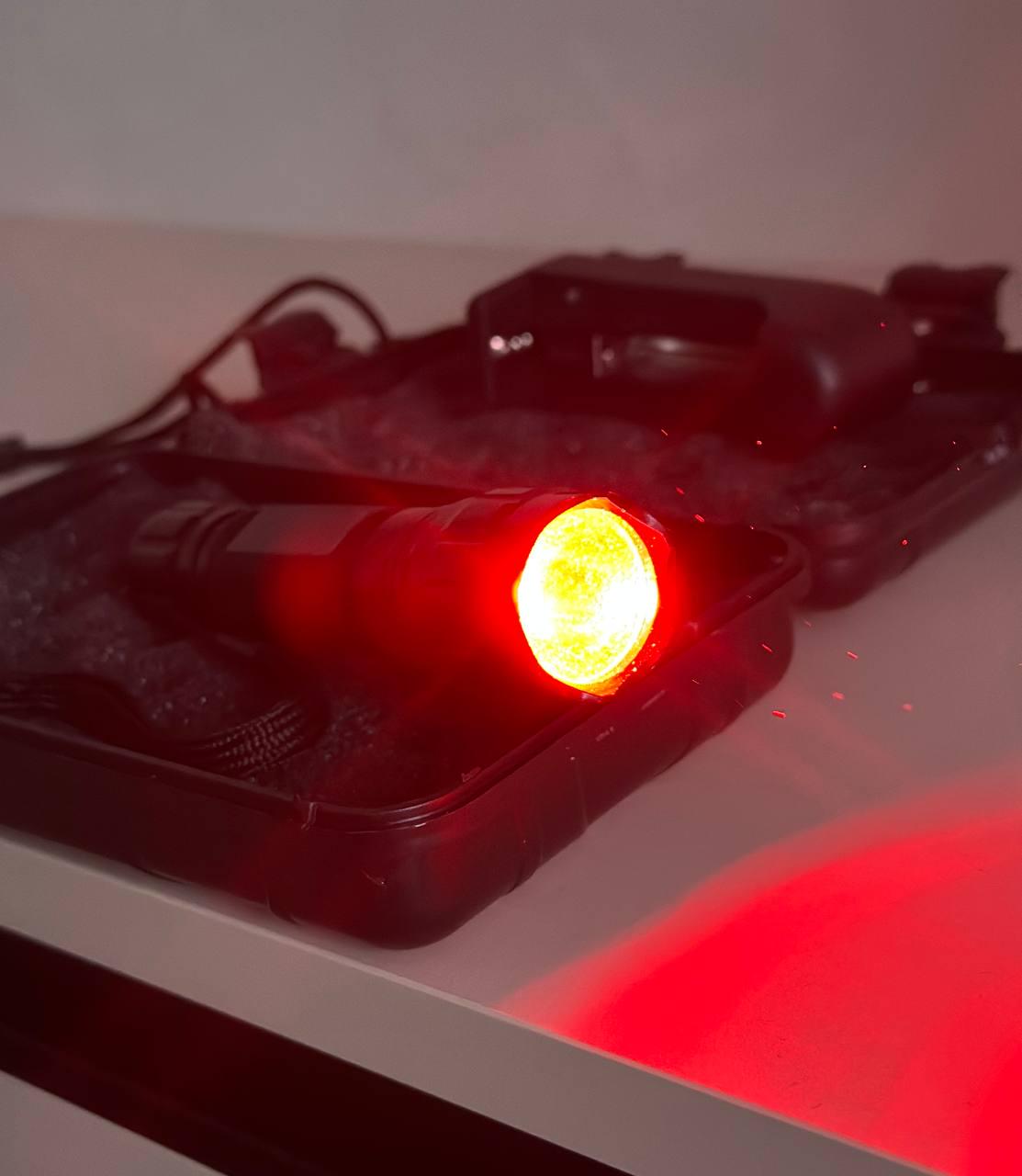 Ліхтар військовий із червоним світлом акумуляторний (29510836) - фото 5 Ліхтар військовий із червоним світлом акумуляторний (29510836) - фото 5