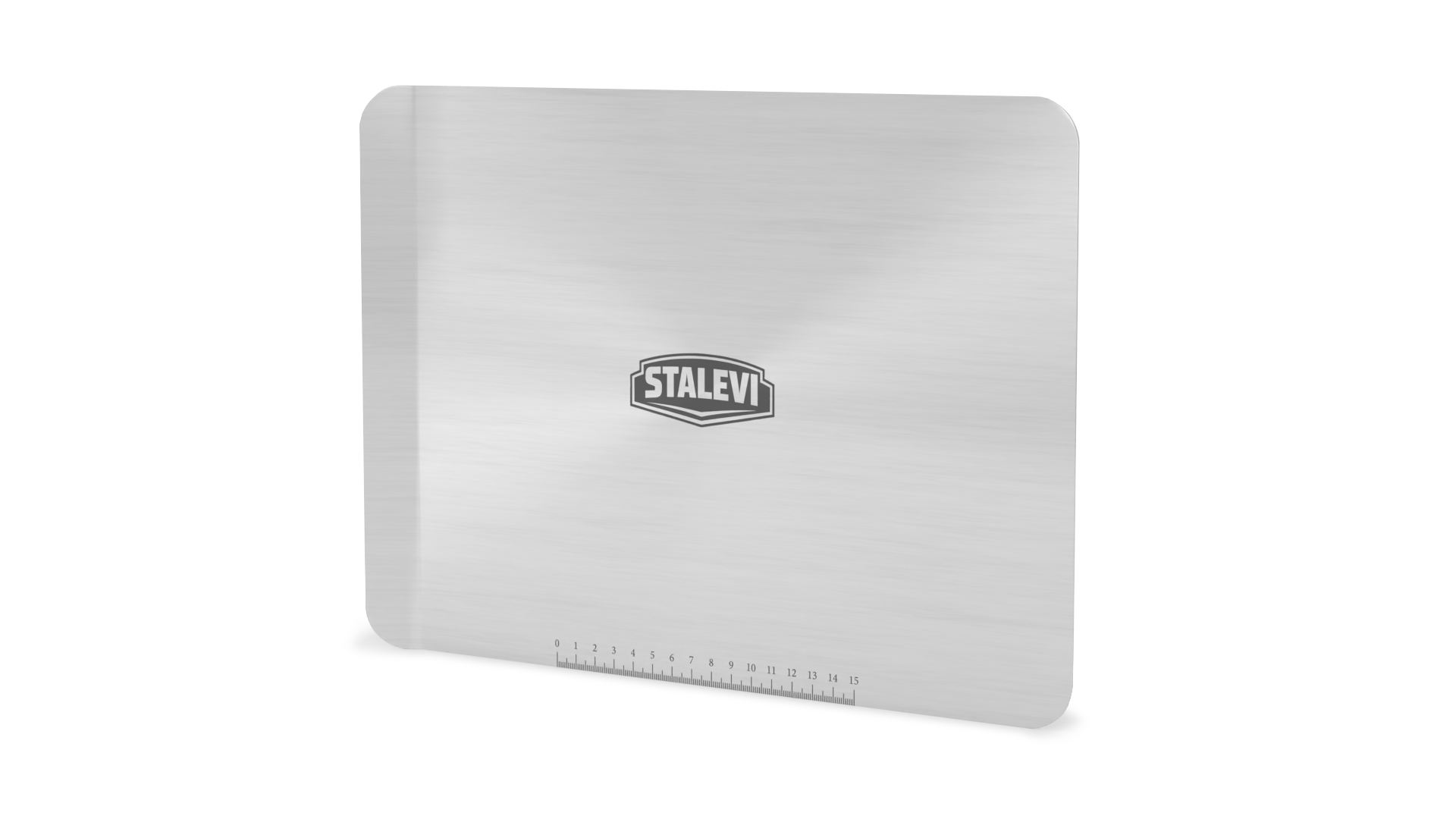 Дошка кухонна STALEVI 25х35 см сталева товщиною 1 мм/з ручкою і шкалою