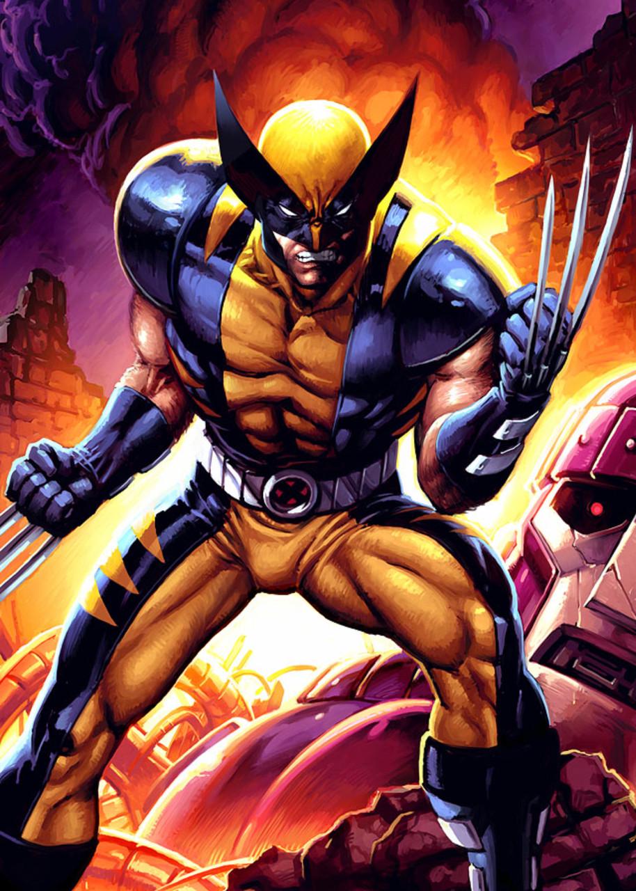 Картина GeekLand Wolverine Comics 60х40 см (WR.09.040)