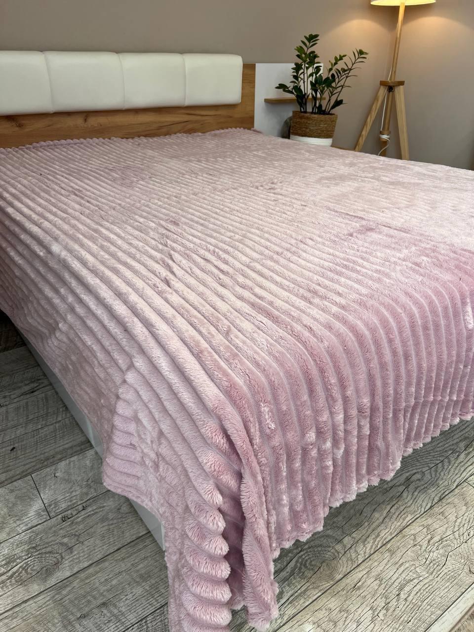 Дивандеки 1101-2 3в1 з пледом Шарпей велюровий євро Сірий (2133169281) - фото 6