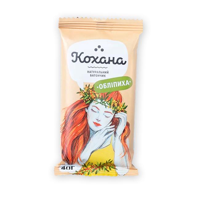 Батончик без сахара Кохана Облепиха 40 г