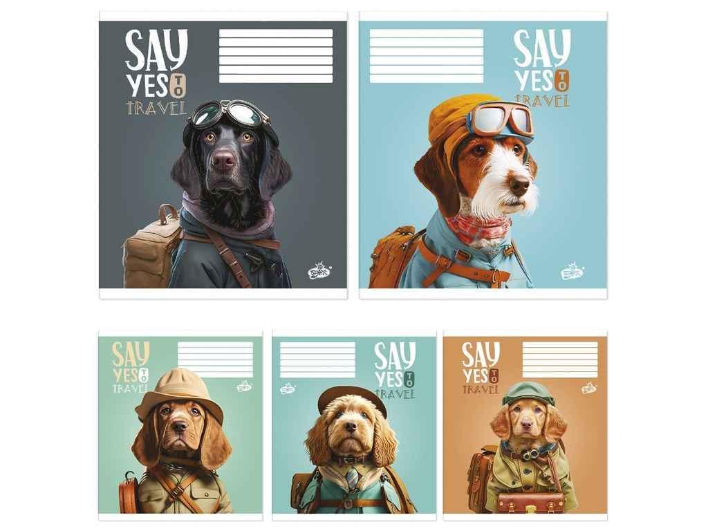 Тетрадь в линию Бріск 18 л. 25 шт. ТВ-108 2388 (935532)